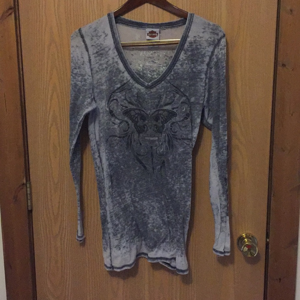 Ladies XL long sleeve tee